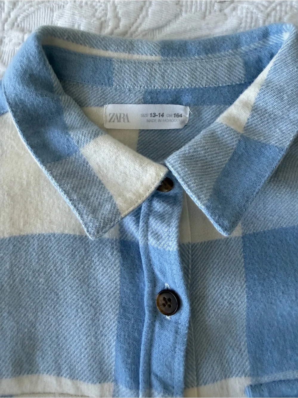Zara kids flannel